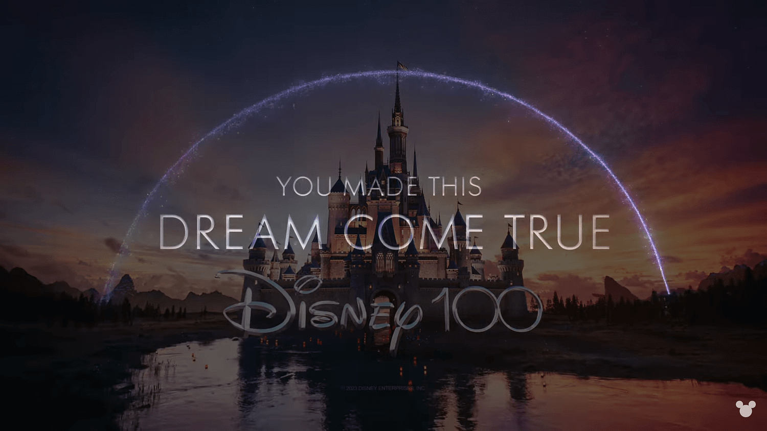 Disney 100 ans : le film publicitaire